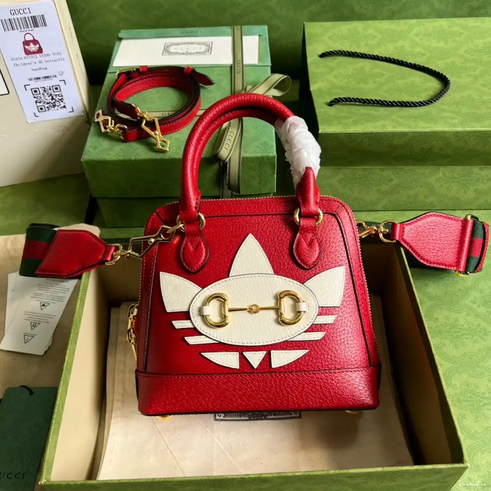First bag ru 1955 Gucci mini Horsebit adidas x bag 0507